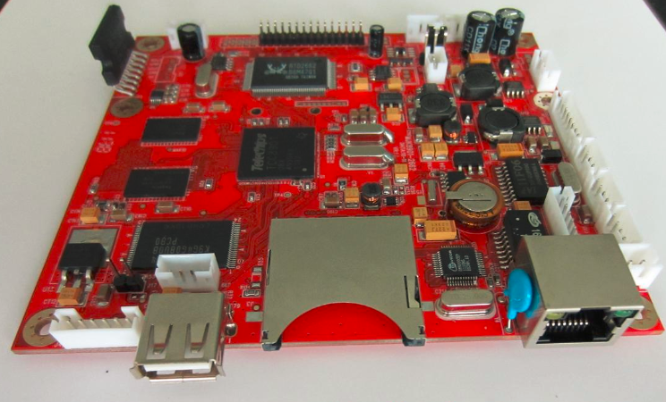 高清网络广告机板卡，高清网络广告机解码板