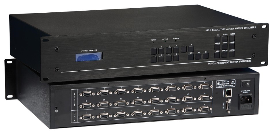 VGA矩阵，VGA矩阵切换器，视频会议矩阵，音视频矩阵