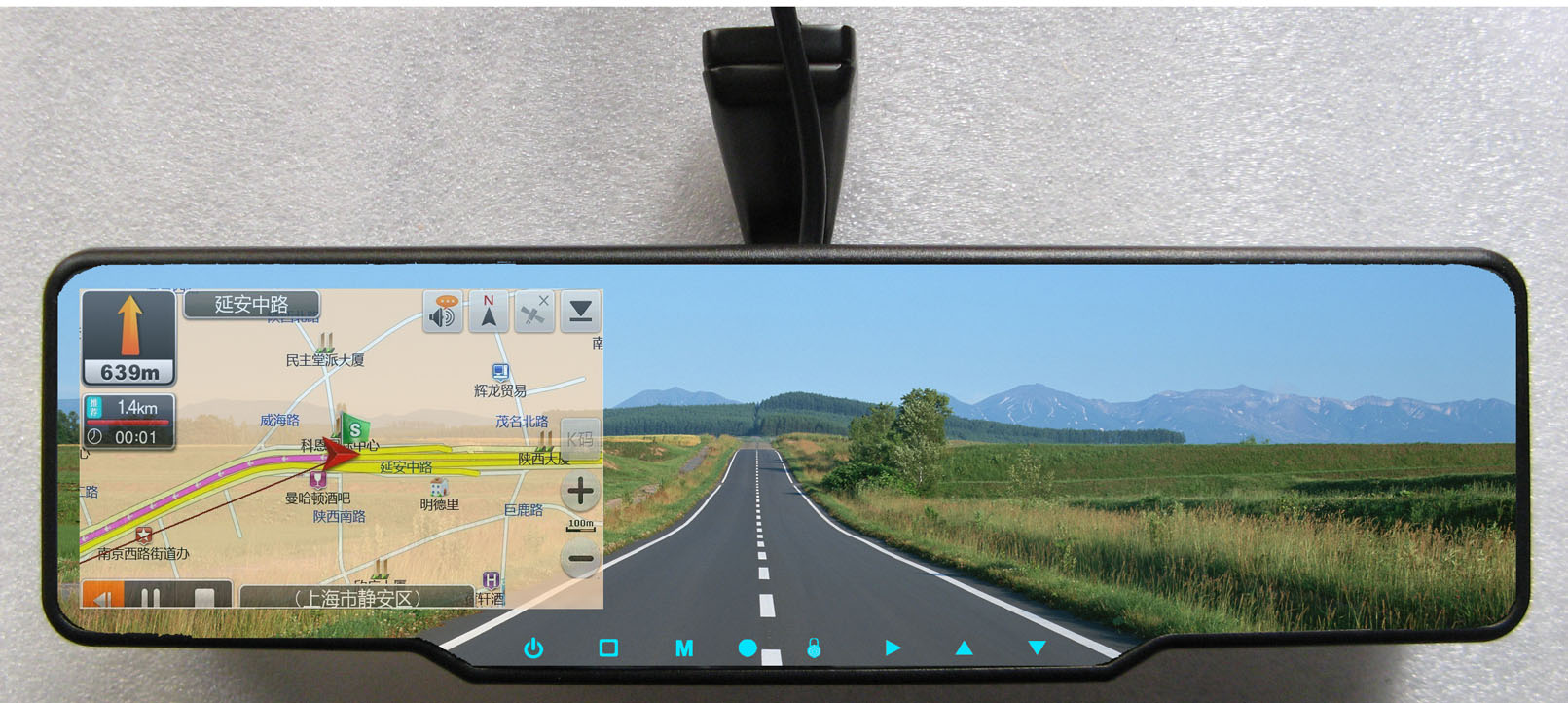 后视镜多功能电子