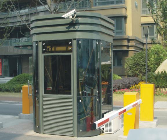 不锈钢岗亭，岗亭制作图片，槽钢岗亭，小区岗亭