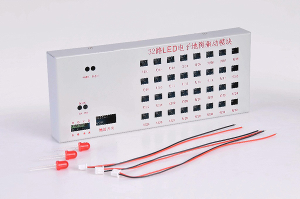 周界报警联动模块，32路指示灯模块