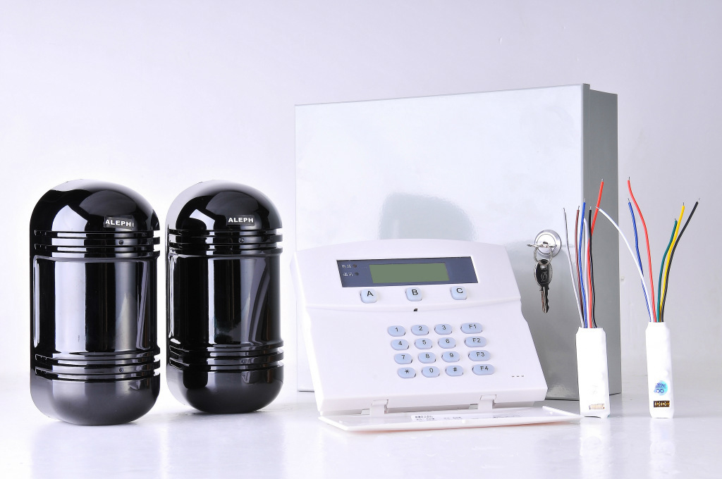 64路总线报警主机，周界防范报警系统