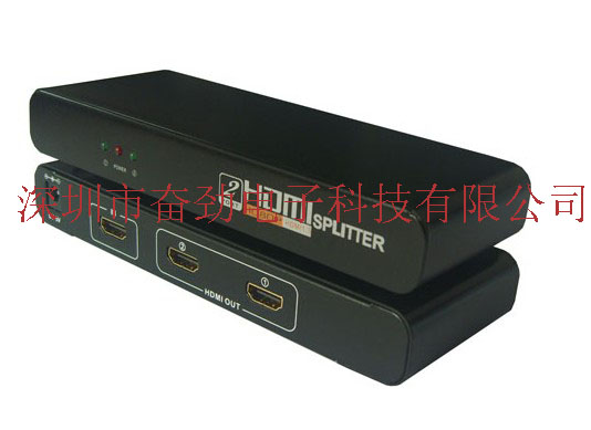 高清行家奋劲2口HDMI分配器/HDMI1分2
