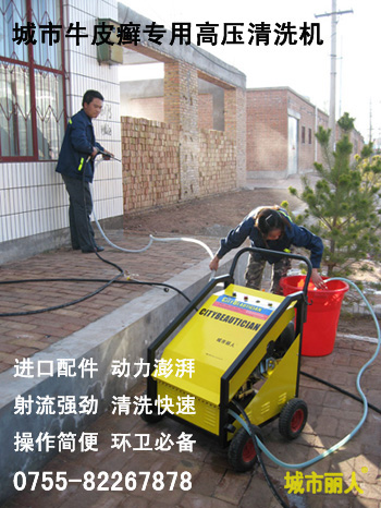 城市丽人®高效 方便的高压清洗机