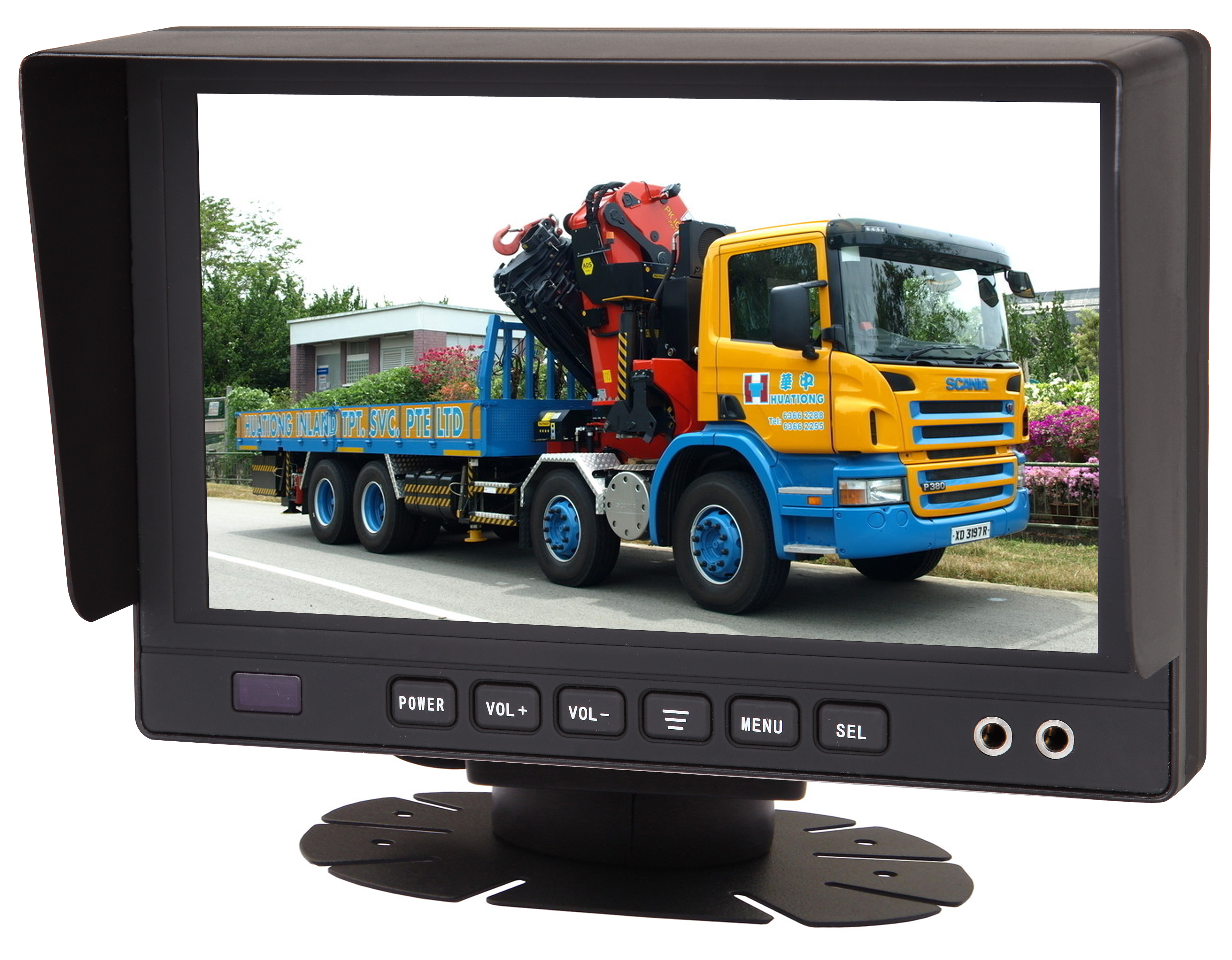 7寸车载监控屏
