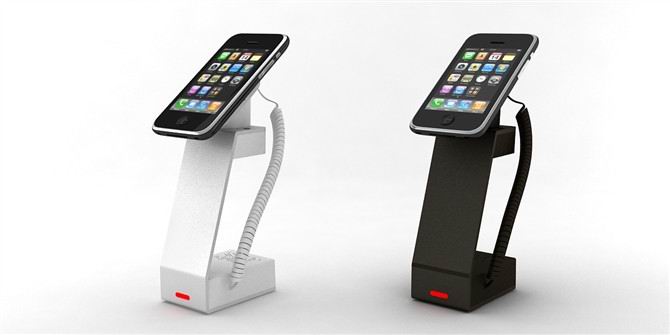 手机充电防盗展示架