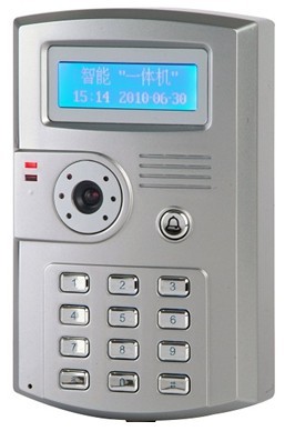 新款视频门禁考勤对讲一体机