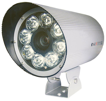 近距离夜视红外防水摄像机