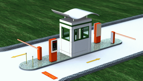 停车场工程宝安区福永道闸工程