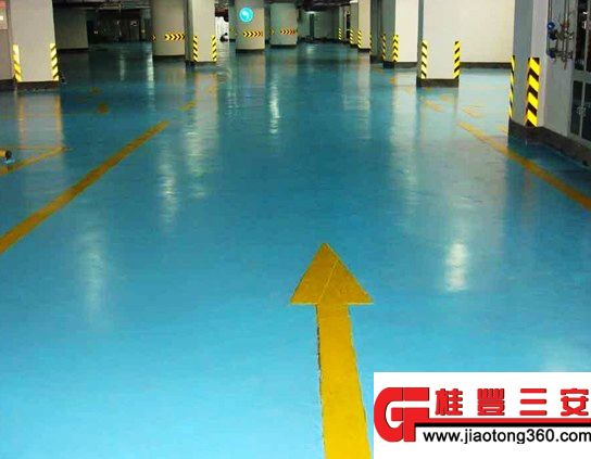 热熔划线_车位划线_停车场规划—桂丰三安您安全的保障