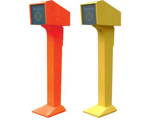 简易型小票箱,远距离控制器，停车场票箱