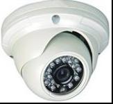 金属红外半球，日夜两用摄像机