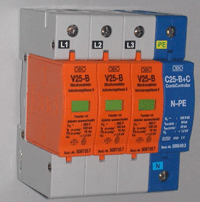 OBO V25-B/3+NPE，郑州防雷产品，OBO电源防雷模块