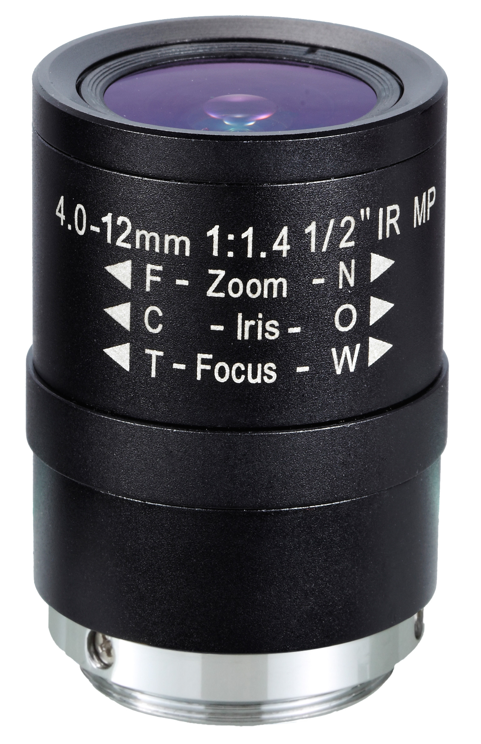 4-12mm 1/2”百万高清镜头/网格摄像机镜头/CCTV监控镜头