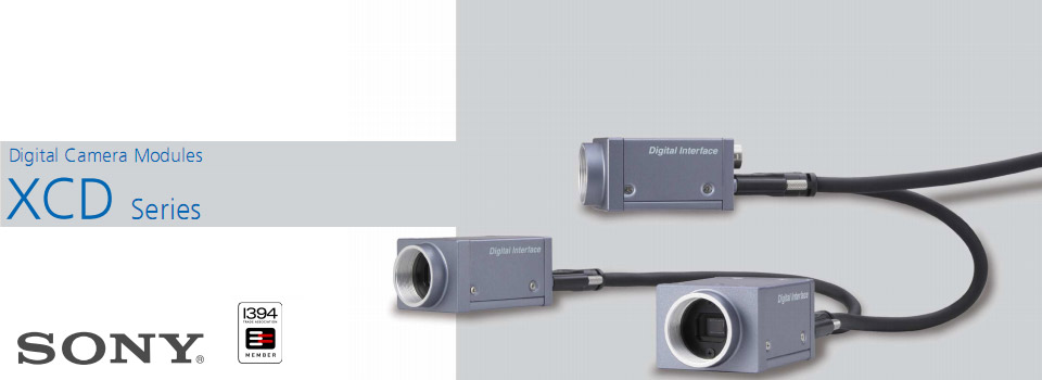 索尼1394b接口的彩色高速工业CCD摄像头