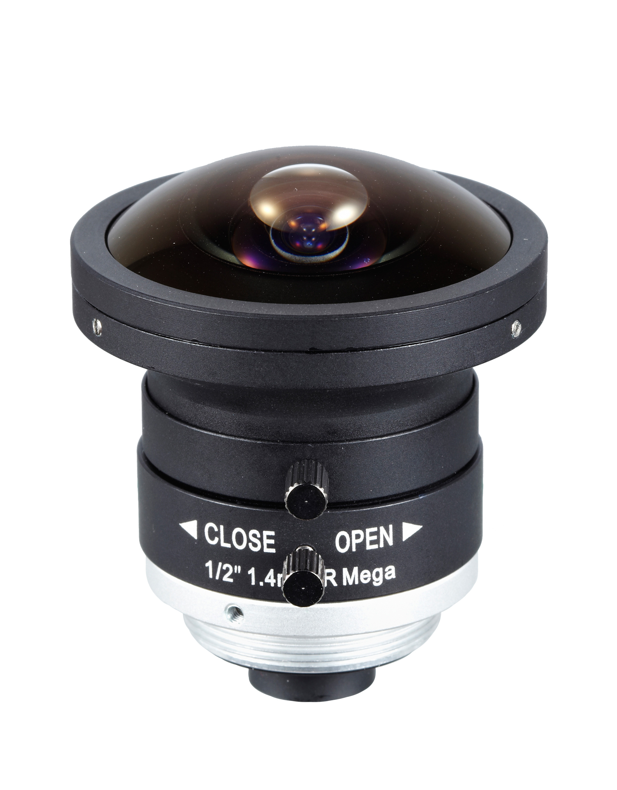 1.4mm 1/2 鱼眼镜头/5百万高清镜头/网络摄像机镜头