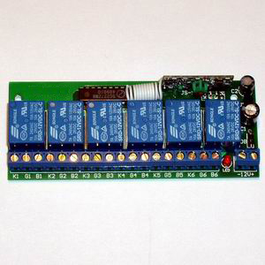 六路无线控制器