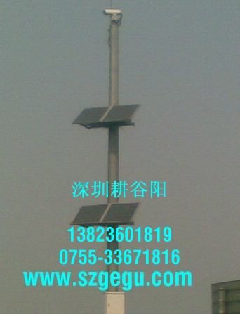 太阳能立杆、太阳能路面监控杆