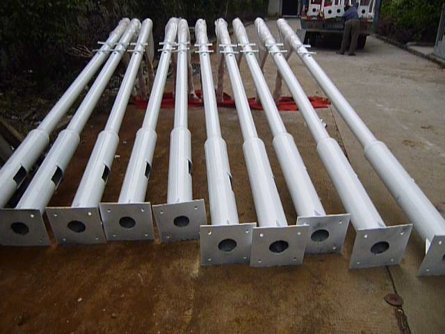 深圳变径监控杆、大小管监控杆