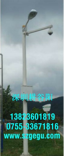 深圳路灯立杆、摄像机安防立杆