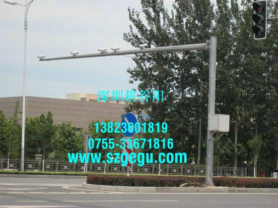 深圳八角监控杆、深圳八角杆