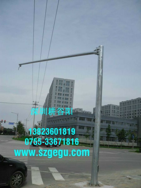 八棱监控立杆、道路监控八角立杆