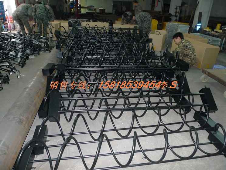 桂丰自行车停放架厂家制作河北廊坊自行车停车架