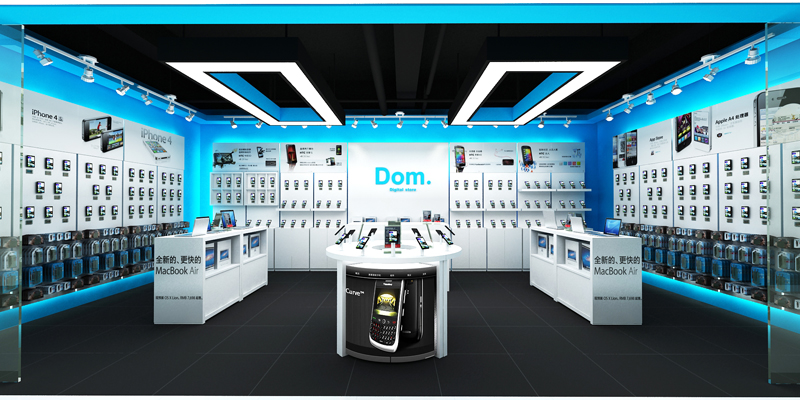 湖北手机展柜手机防盗支架手机展示柜