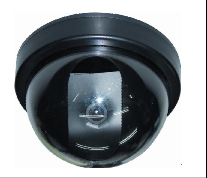 彩色4寸半球监控摄像机