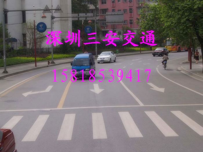 道路划线|停车场划线|小区划线-首选深圳桂丰三安