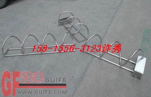 广西自行车停车架，非机动车停放架桂丰