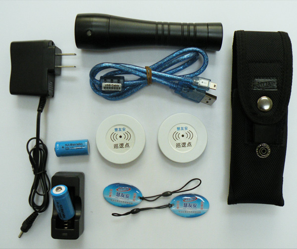 石家庄巡更棒感应式无按键巡更棒