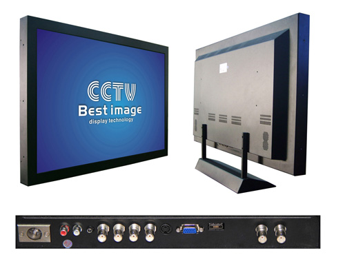 20寸液晶监视器 工业级液晶监视器 上海三所报告监视器