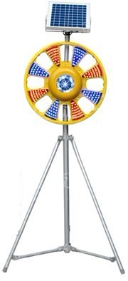 LED爆闪灯，交通爆闪灯 广西太阳能黄闪灯回转警示灯