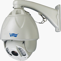 星球系列点阵式红外智能高速球摄像机