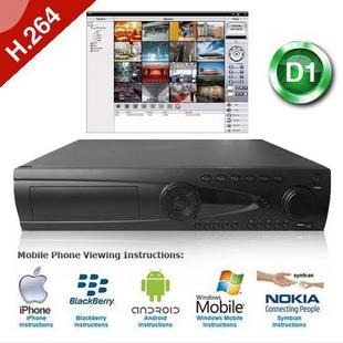 16路全实时D1硬盘录像机 3G WIFI 支持4T硬盘 高端型5016K-EL