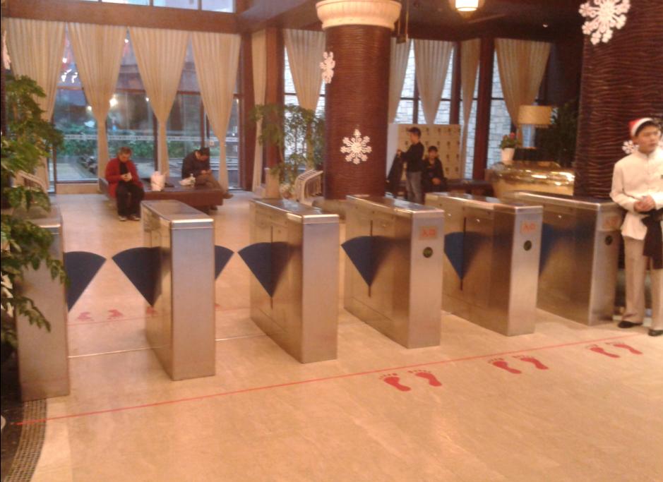 成都翼闸门禁系统/电动翼闸机/刷卡小区翼闸门禁