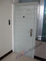 指纹型防尾随互锁联动安全门