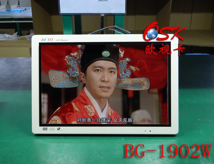 公交背挂车载广告机