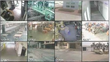 机柜彩色12路全实时画面分割器