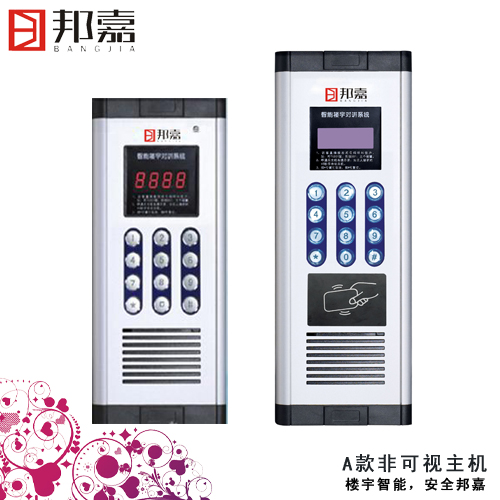楼宇对讲非可视数码式门口主机