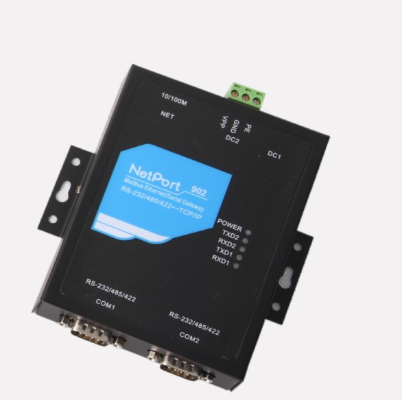 双串口Modbus网关，接入组态软件