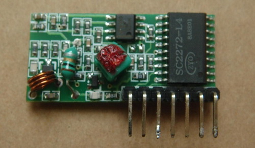 超再生带解码无线接收模块