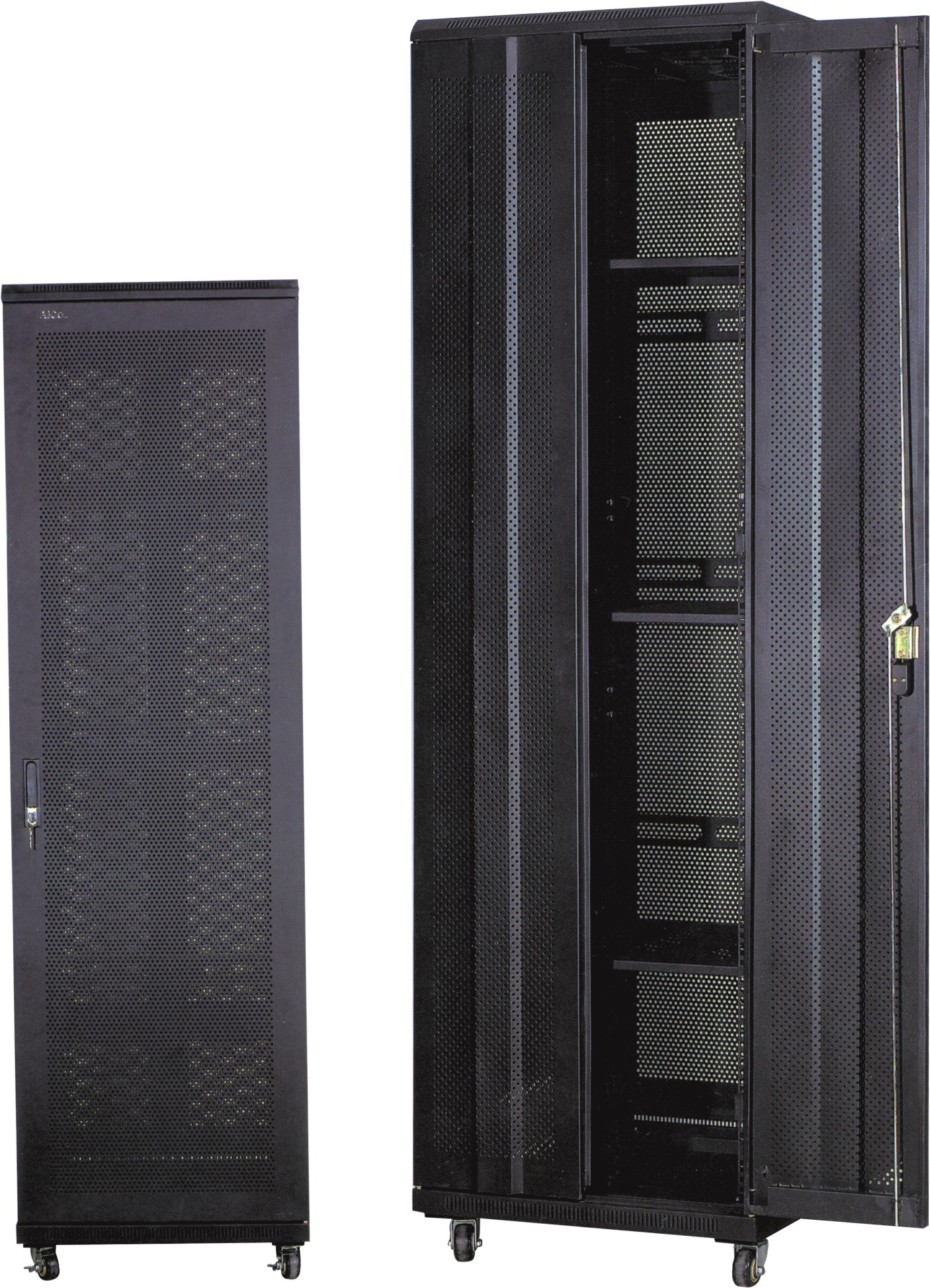 广东机柜厂供应服务器机柜、42U服务器机柜图片，服务器