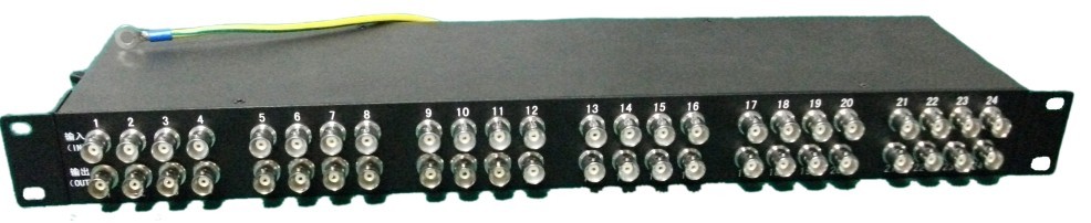 24路视频防雷器，二十四路视频防雷器