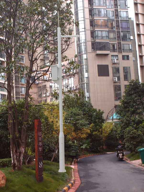 广州市小区监控立杆批发监控视频立杆-立杆图片