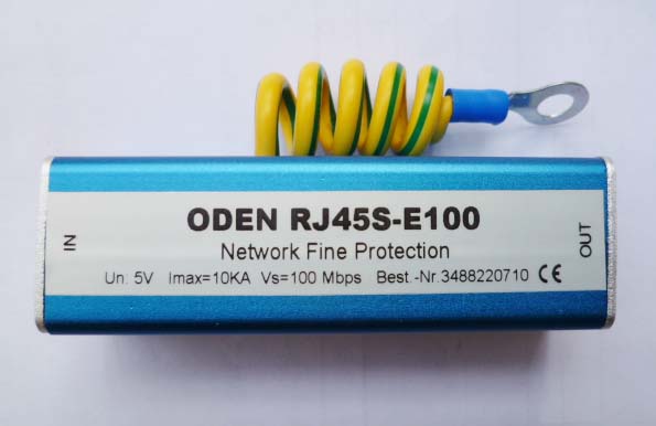 单路网络防雷器，网络防雷器，100兆网络防雷器