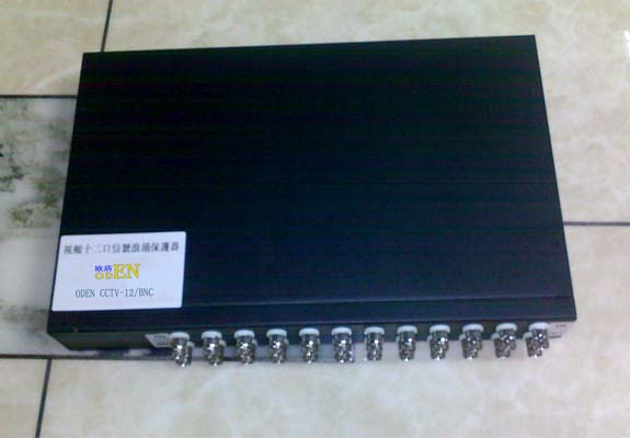 12路视频信号防雷器，BNC接口单路24路防雷器