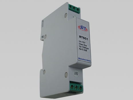 防雷厂家供应模拟流量控制信号防雷器|电感型控制线防雷器