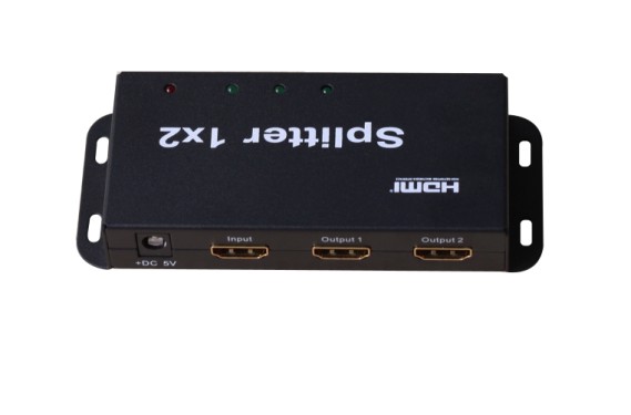 【1.4版 MINI HDMI分配器 1x2】